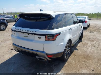 Lot #3002836983 2021 LAND ROVER RANGE ROVER SPORT HSE SILVER EDITION MHEV