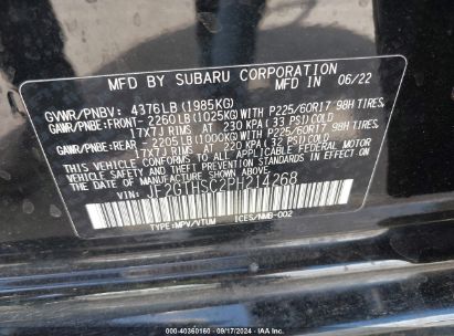 Lot #2992833683 2023 SUBARU CROSSTREK SPORT