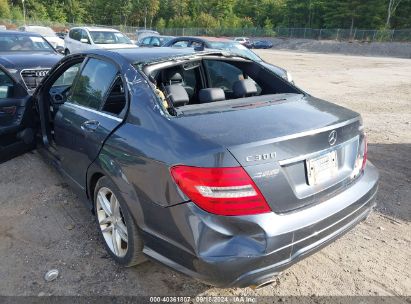 Lot #3051077975 2013 MERCEDES-BENZ C 300 LUXURY 4MATIC/SPORT 4MATIC