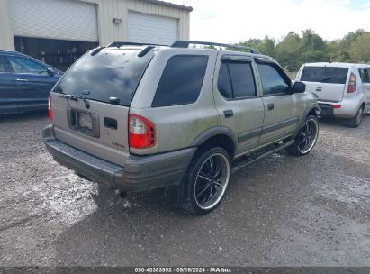 Lot #3037530942 2004 ISUZU RODEO S 3.5L V6