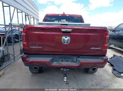 Lot #2992830817 2021 RAM 1500 LARAMIE  4X4 5'7 BOX