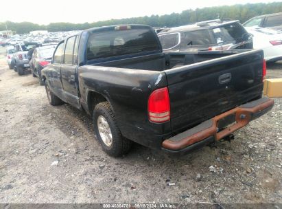 Lot #3035077897 2002 DODGE DAKOTA SPORT