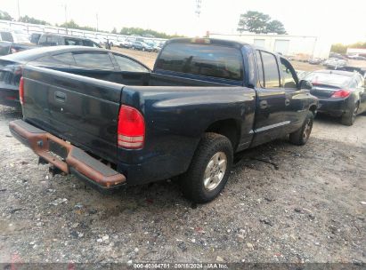 Lot #3035077897 2002 DODGE DAKOTA SPORT