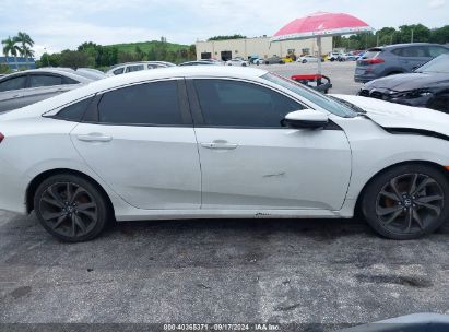 Lot #2990351056 2020 HONDA CIVIC SPORT