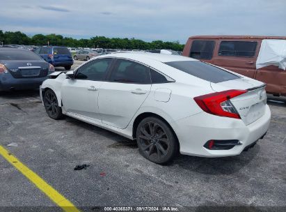 Lot #2990351056 2020 HONDA CIVIC SPORT