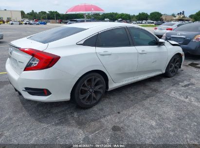 Lot #2990351056 2020 HONDA CIVIC SPORT