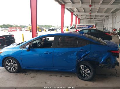 Lot #2996535336 2021 NISSAN VERSA SV XTRONIC CVT