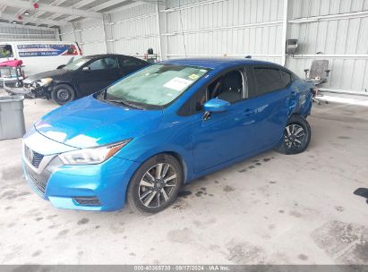 Lot #2996535336 2021 NISSAN VERSA SV XTRONIC CVT