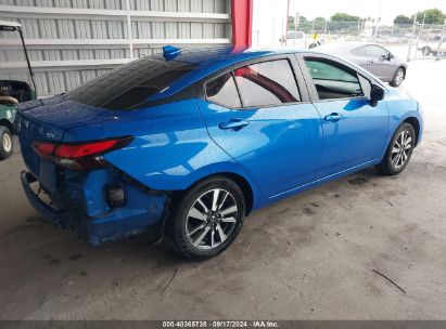 Lot #2996535336 2021 NISSAN VERSA SV XTRONIC CVT