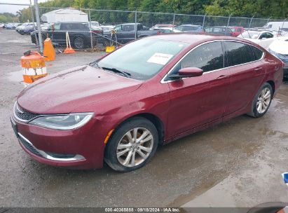 Lot #2997778635 2016 CHRYSLER 200 LIMITED