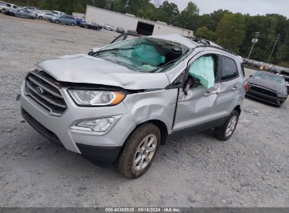 Lot #2997778634 2021 FORD ECOSPORT SE