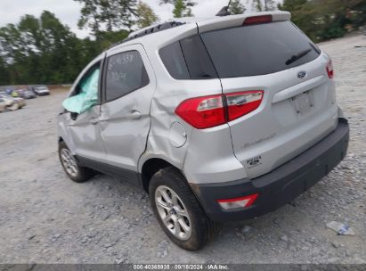 Lot #2997778634 2021 FORD ECOSPORT SE