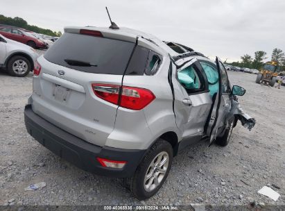 Lot #2997778634 2021 FORD ECOSPORT SE