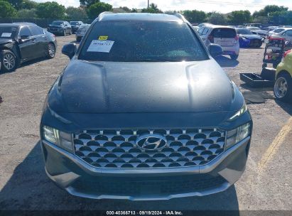 Lot #2990351029 2021 HYUNDAI SANTA FE SEL