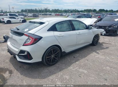 Lot #2990351016 2021 HONDA CIVIC SPORT