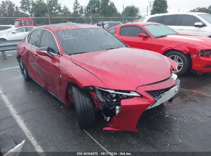 Lot #2992827648 2021 LEXUS IS 350 F SPORT