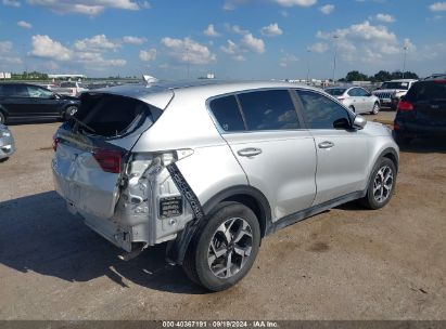 Lot #2987909372 2020 KIA SPORTAGE LX