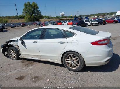 Lot #3031250573 2016 FORD FUSION SE