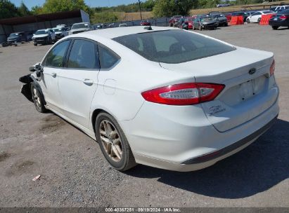 Lot #3031250573 2016 FORD FUSION SE