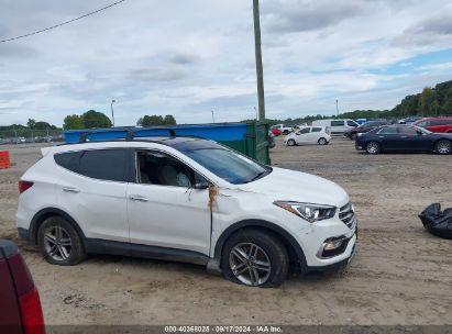 Lot #3050081276 2017 HYUNDAI SANTA FE SPORT 2.4L