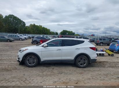 Lot #3050081276 2017 HYUNDAI SANTA FE SPORT 2.4L