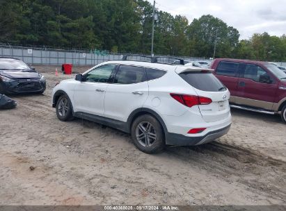 Lot #3050081276 2017 HYUNDAI SANTA FE SPORT 2.4L