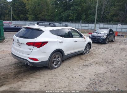 Lot #3050081276 2017 HYUNDAI SANTA FE SPORT 2.4L