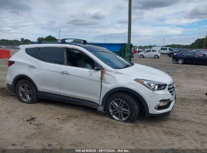 Lot #3050081276 2017 HYUNDAI SANTA FE SPORT 2.4L