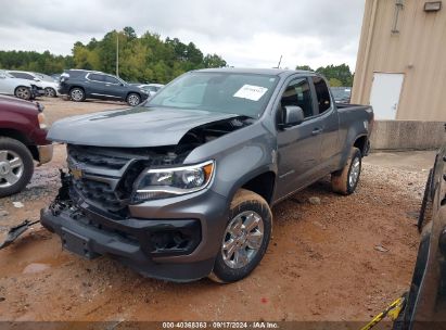 Lot #2995286755 2021 CHEVROLET COLORADO 2WD  LONG BOX LT