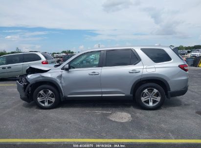 Lot #2996535332 2023 HONDA PILOT 2WD EX-L 7 PASSENGER