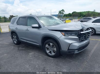 Lot #2996535332 2023 HONDA PILOT 2WD EX-L 7 PASSENGER