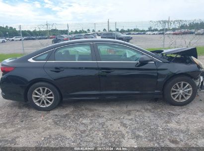 Lot #2996535330 2019 HYUNDAI SONATA SE