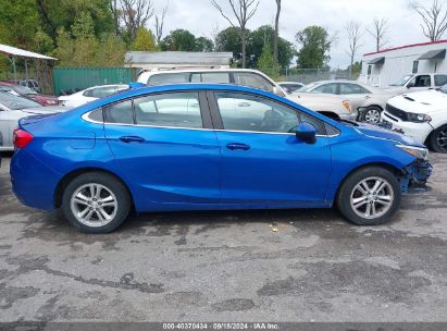 Lot #2997778577 2017 CHEVROLET CRUZE LT AUTO