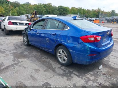 Lot #2997778577 2017 CHEVROLET CRUZE LT AUTO