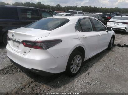 Lot #2992818973 2021 TOYOTA CAMRY LE