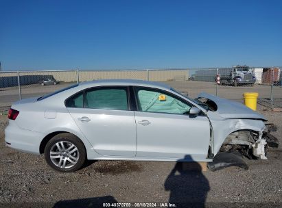 Lot #2996535703 2017 VOLKSWAGEN JETTA 1.4T S