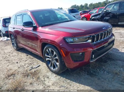 Lot #2992834155 2024 JEEP GRAND CHEROKEE OVERLAND 4X4