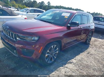 Lot #2992834155 2024 JEEP GRAND CHEROKEE OVERLAND 4X4