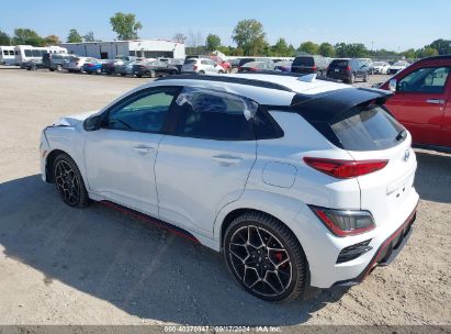 Lot #2997778570 2023 HYUNDAI KONA N