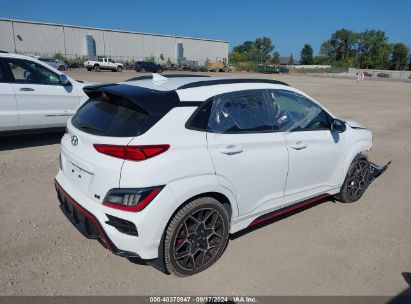 Lot #2997778570 2023 HYUNDAI KONA N