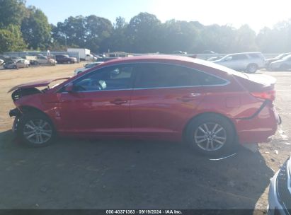 Lot #3033210582 2017 HYUNDAI SONATA SE