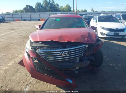 Lot #3033210582 2017 HYUNDAI SONATA SE