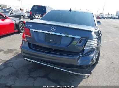 Lot #2996535700 2016 MERCEDES-BENZ E 350