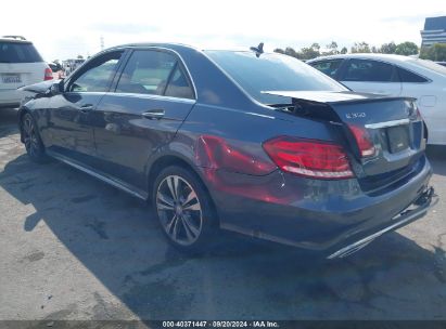 Lot #2996535700 2016 MERCEDES-BENZ E 350