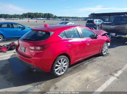 Lot #2996535322 2014 MAZDA MAZDA3 S GRAND TOURING