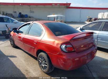 Lot #2992830794 2005 DODGE NEON SXT