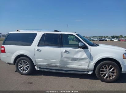 Lot #2992830797 2017 FORD EXPEDITION EL LIMITED