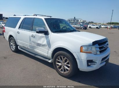 Lot #2992830797 2017 FORD EXPEDITION EL LIMITED