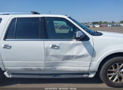 Lot #2992830797 2017 FORD EXPEDITION EL LIMITED