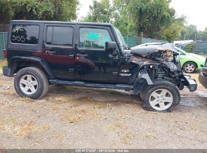 Lot #3050480978 2017 JEEP WRANGLER UNLIMITED SAHARA 4X4